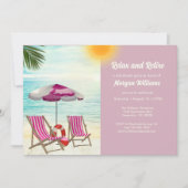 Relax en pensioen Tropical Beach stoel pensioen Kaart (Voorkant)