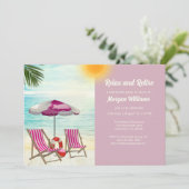 Relax en pensioen Tropical Beach stoel pensioen Kaart (Staand voorkant)