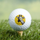 Relax - Funky Cool Giraffe Golfballen (Insitu Shirt)