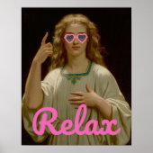 RELAX Gewijzigd Art Poster (Voorkant)
