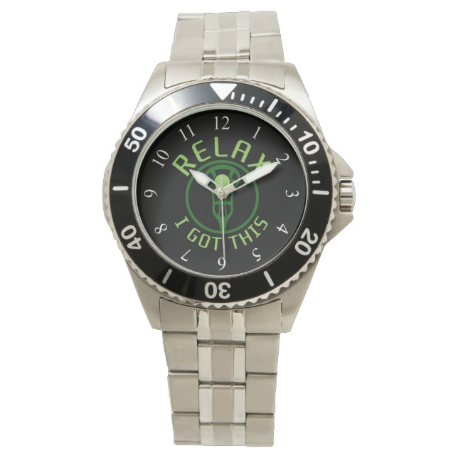 ReLAX heb ik een Lacrosse pols horloge (Voorkant)