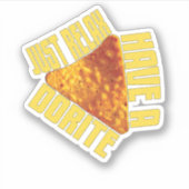 Relax heeft alleen een Dorite Sticker (Voorkant)