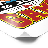 Relax Het is gewoon een Game PE Teacher Gym Coach Foto Afdruk (Hoek)