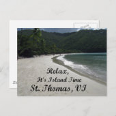 Relax, het is tijd voor de eilanden, St. Thomas VI Briefkaart (Voorkant / Achterkant)