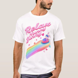 Relax Hunny Bunny Mannen T-shirt