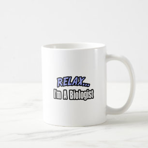 Relax, ik ben bioloog koffiemok