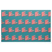 Relax Ik ben een goede badmeester Stof (Fat Quarter)