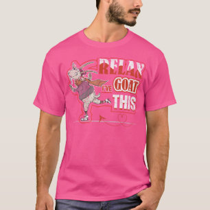 Relax, ik heb een geit grappig geit t-shirt