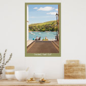 Relax in Salcombe Poster (Keuken)