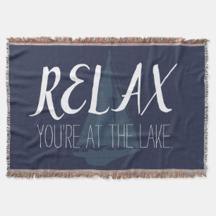 Relax Lake Boat Deken