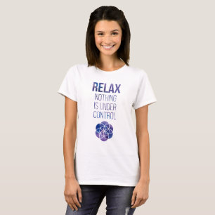 Relax Mindfulness Buddha Quote T-shirt