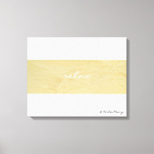 Relax Minimalisme Canvas Kunstprint Afdruk