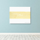 Relax Minimalisme Canvas Kunstprint Afdruk (Insitu (Houten vloer))