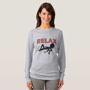 Relax Modus – Chille Vibes Sticker T-shirt