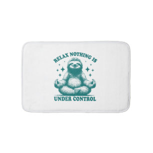 Relax Niets is onder controle Luiaard Yoga Badmat