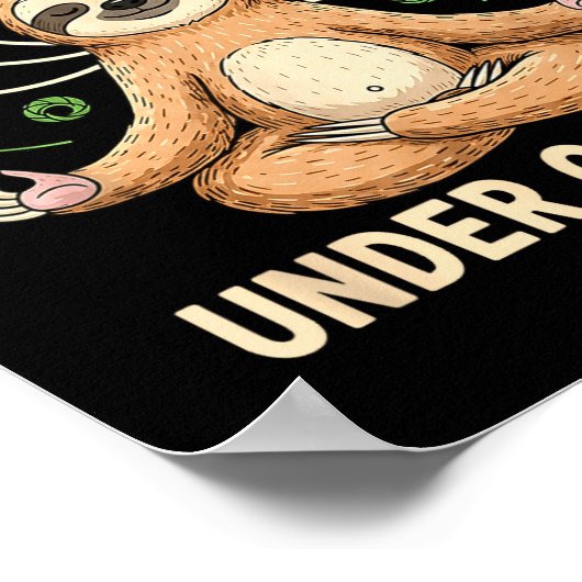 Relax Nothing Is Under Control Funny Quote Sloth Y Poster (Hoek)