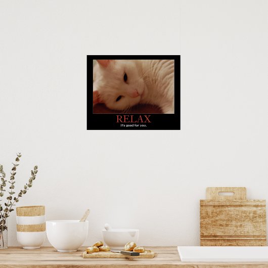 Relax Poster (Keuken)