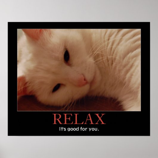 Relax Poster (Voorkant)