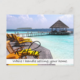 RELAX Real Estate briefkaart