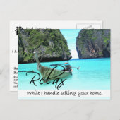 RELAX Real Estate briefkaart (Voorkant / Achterkant)