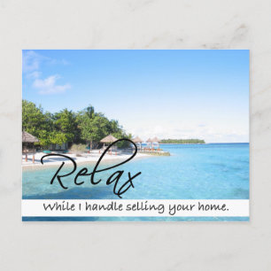 RELAX Real Estate briefkaart