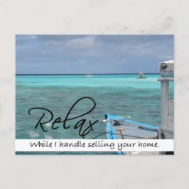 RELAX Real Estate briefkaart