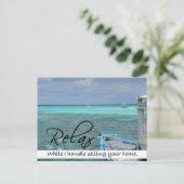 RELAX Real Estate briefkaart (Staand voorkant)
