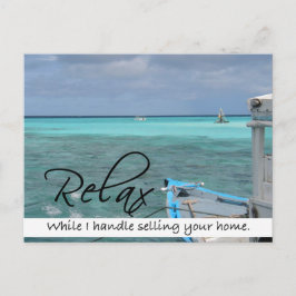 RELAX Real Estate briefkaart