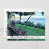 RELAX Real Estate briefkaart (Voorkant / Achterkant)