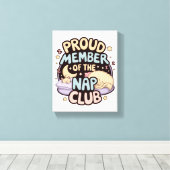 Relax & Recharge - Nap Lovers' Perfect Canvas Afdruk (Insitu (Houten vloer))