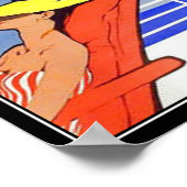 Relax Reizen Vintage poster (Hoek)