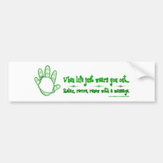 Relax, revisie, vernieuwen bumpersticker