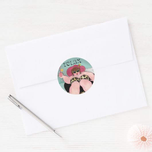 RELAX RONDE STICKER (Envelop)