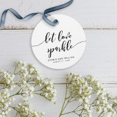 Relax Script Laat Liefde Glinsteren Huwelijk Bedankjes Labels