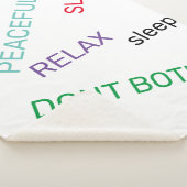 Relax slaapdeken sherpa deken (3/4)