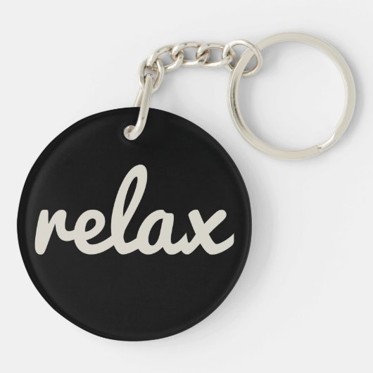 Relax Sleutelhanger (Achterkant)