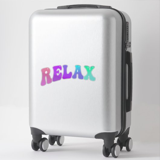 Relax Sticker (Koffer)