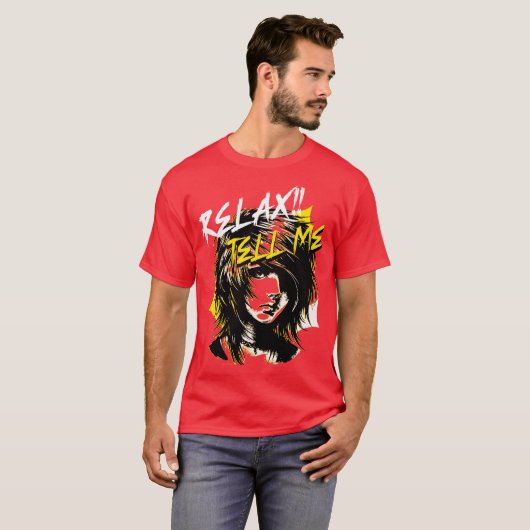RELAX TELL ME T-SHIRT (Voorkant volledig)
