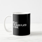 Relax The B Player Is Here Retro Guitar Musician F Koffiemok (Links)