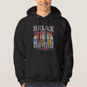 Relax The Bass Player is here Gitarist T-shirt (Voorkant)