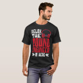 Relax The Sound Engineer Is Here Audio Engineer T-shirt (Voorkant volledig)