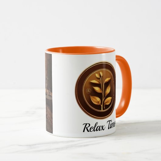 Relax Time Coffee Mug Mok (Voorkant rechts)