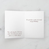 Relax Verjaardag Kaart (Binnen)