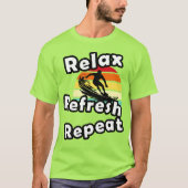 Relax Vernieuwen Herhaal T-shirt (Voorkant)