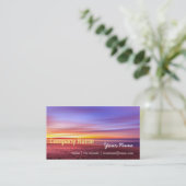 Relaxatie Beach Elegant Spa Reisvakantie Visitekaartje (Staand voorkant)