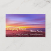 Relaxatie Beach Elegant Spa Reisvakantie Visitekaartje (Voorkant)