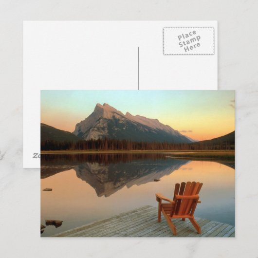 Relaxatie-Briefkaart Briefkaart (Voorkant / Achterkant)