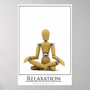Relaxatie-Poster Poster