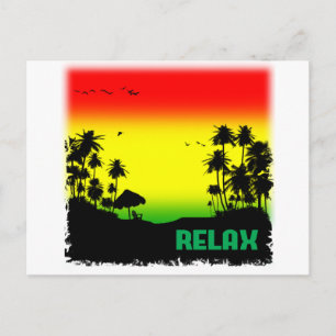 relaxatie rasta briefkaart