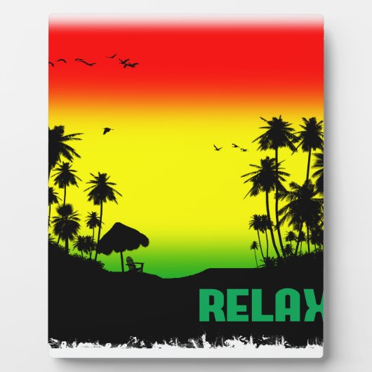 relaxatie rasta fotoplaat (Voorkant)